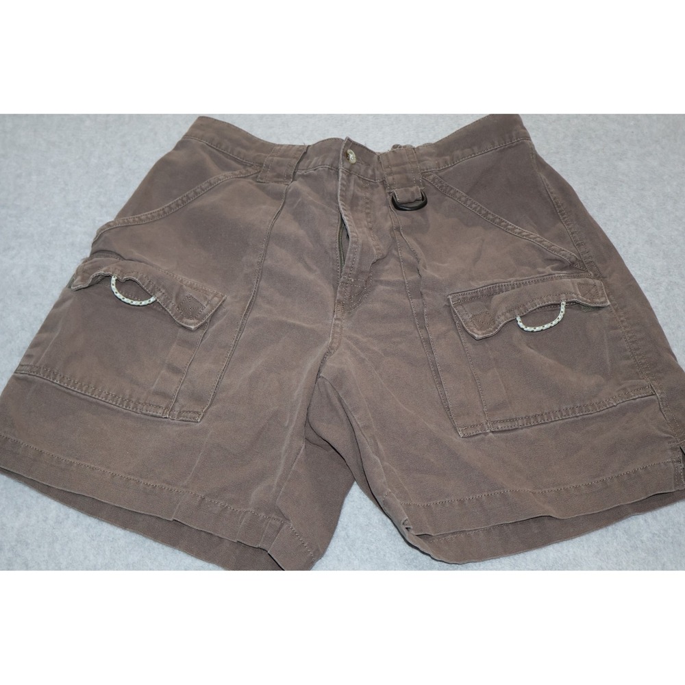 Columbia PFG Cargo Shorts Mens Medium Gray Performance Fishing Gear